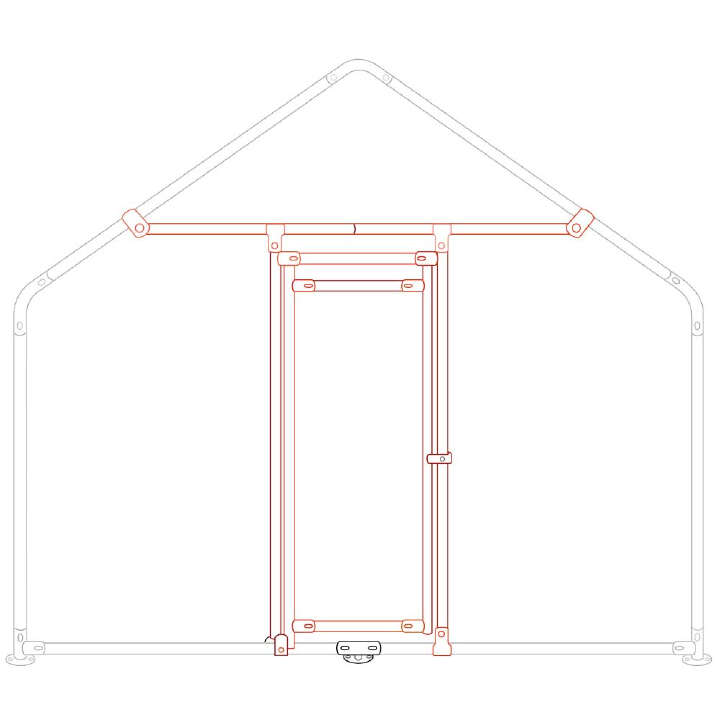 ZIPPER Tür-Kit für Heimtiergehege